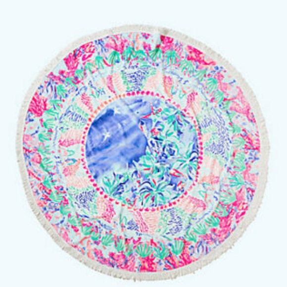 SOLD❌NWT Lilly Pulitzer Circa towel, Blue Bennet - Picture 2 of 4